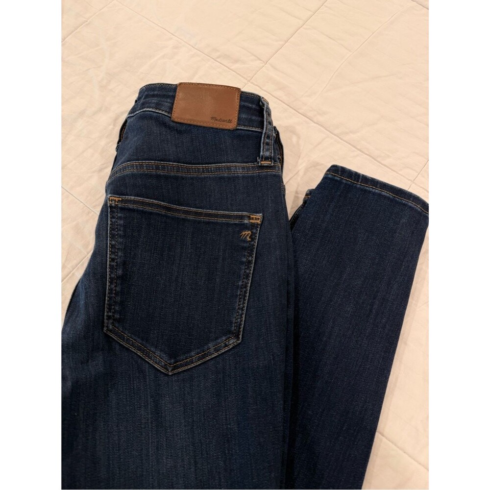 Madewell Curvy High-Rise Skinny Jean in Dark Indigo Wash Size 26
